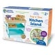 preview thumbnail 2 of 5, Learning Resources New Sprouts Prep 'n' Store Play Kitchen Island - Multi