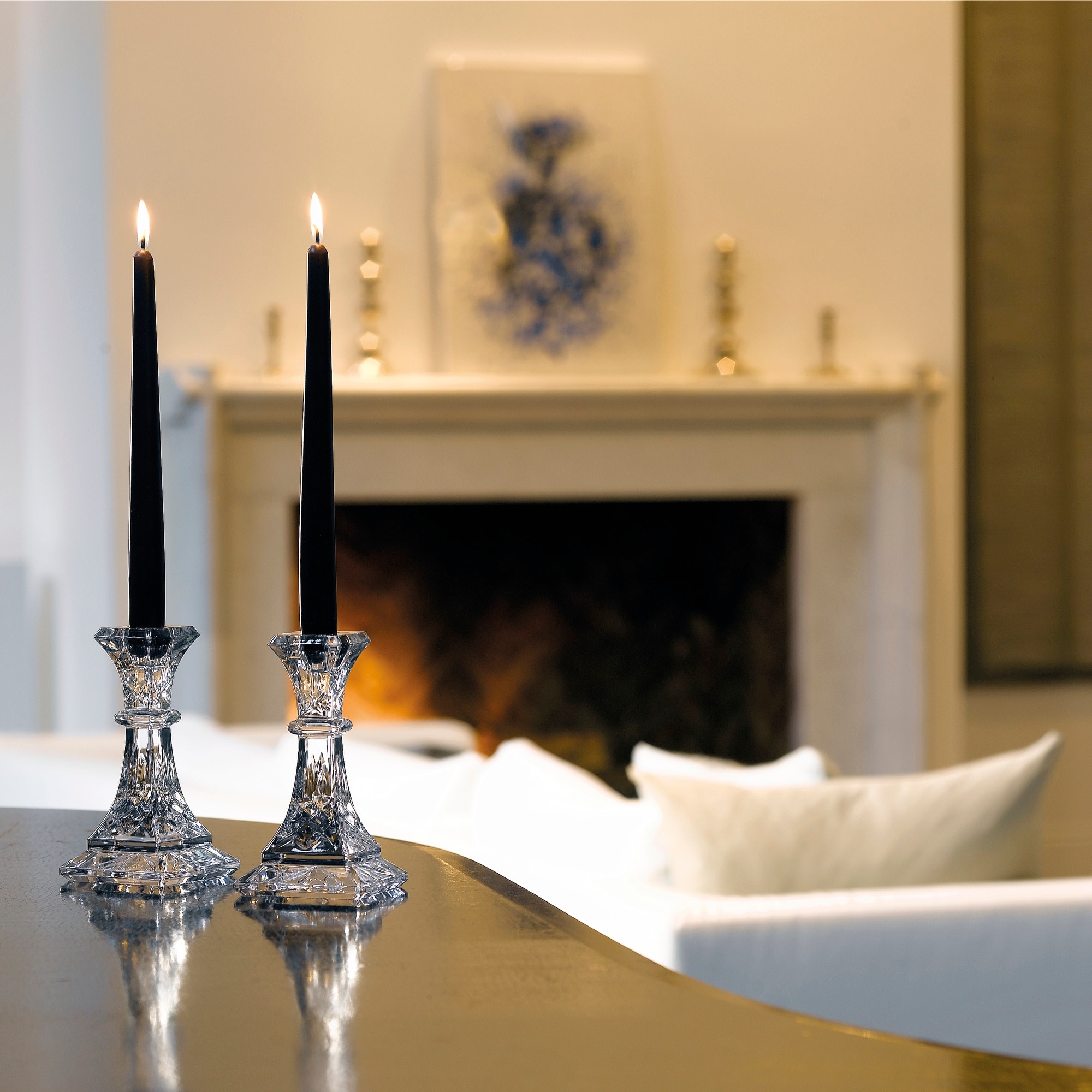 Waterford Lismore Candlestick Pair - Thumbnail 3