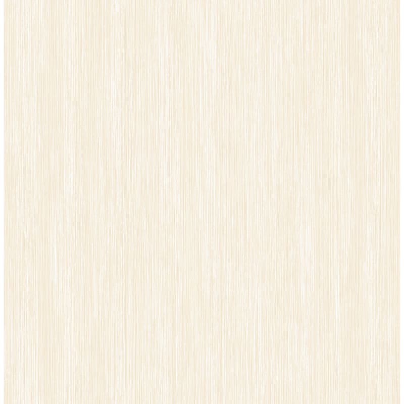 Seabrook Designs Phemie Stria Unpasted Wallpaper - 20.5 in. W x 33 ft. L - Light Taupe & Off-White
