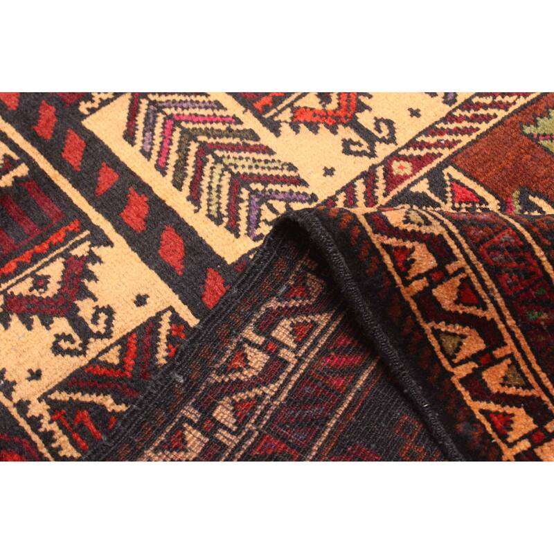 ECARPETGALLERY Hand-knotted Teimani Beige Wool Rug - 2'8 x 4'5