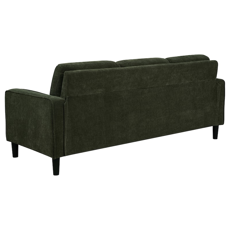 Ruth 77-inch Fabric Upholstered Track Arm Sofa