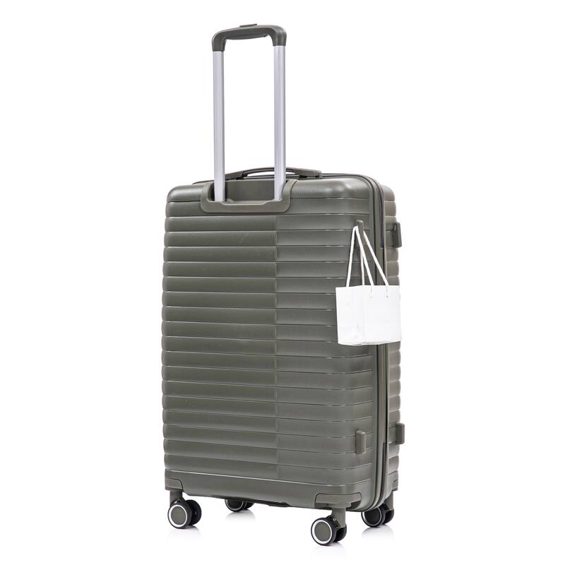 14IN 20IN 24IN 28IN 4 pcs/set in PP Spinner Wheel Luggage, Carry on Suitcase, Iron Pull Rod, Combination Password Lock
