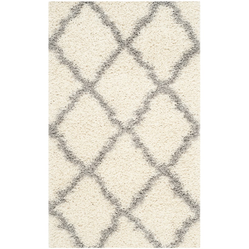 SAFAVIEH Dallas Shag Giusy Trellis 1.5-inch Thick Rug