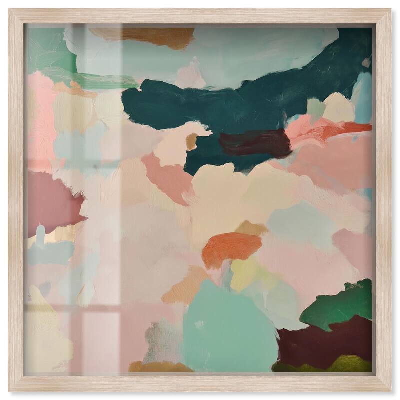 Brushed Beauty IV Shadowbox by Art Remedy - Natural - 40" x 40"
