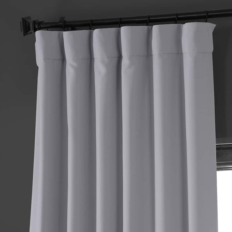 Exclusive Fabrics Performance Woven Blackout Curtain Pair (2 Panels)