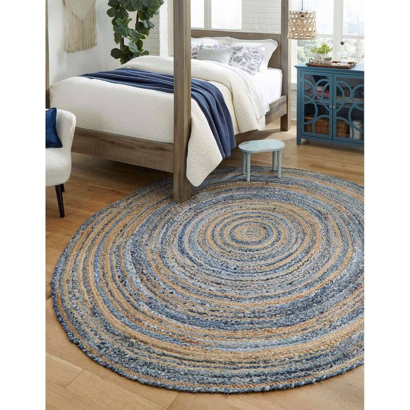 Braided Slin Collection Area Rug
