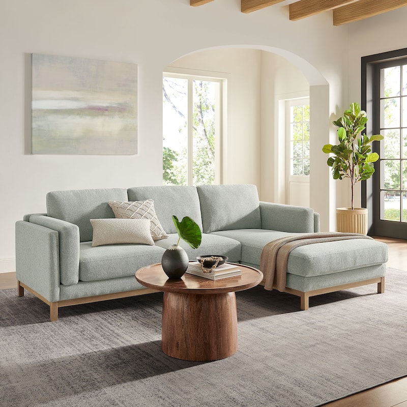 Roscoe Right-Facing Upholstered Sectional Sofa with Chaise