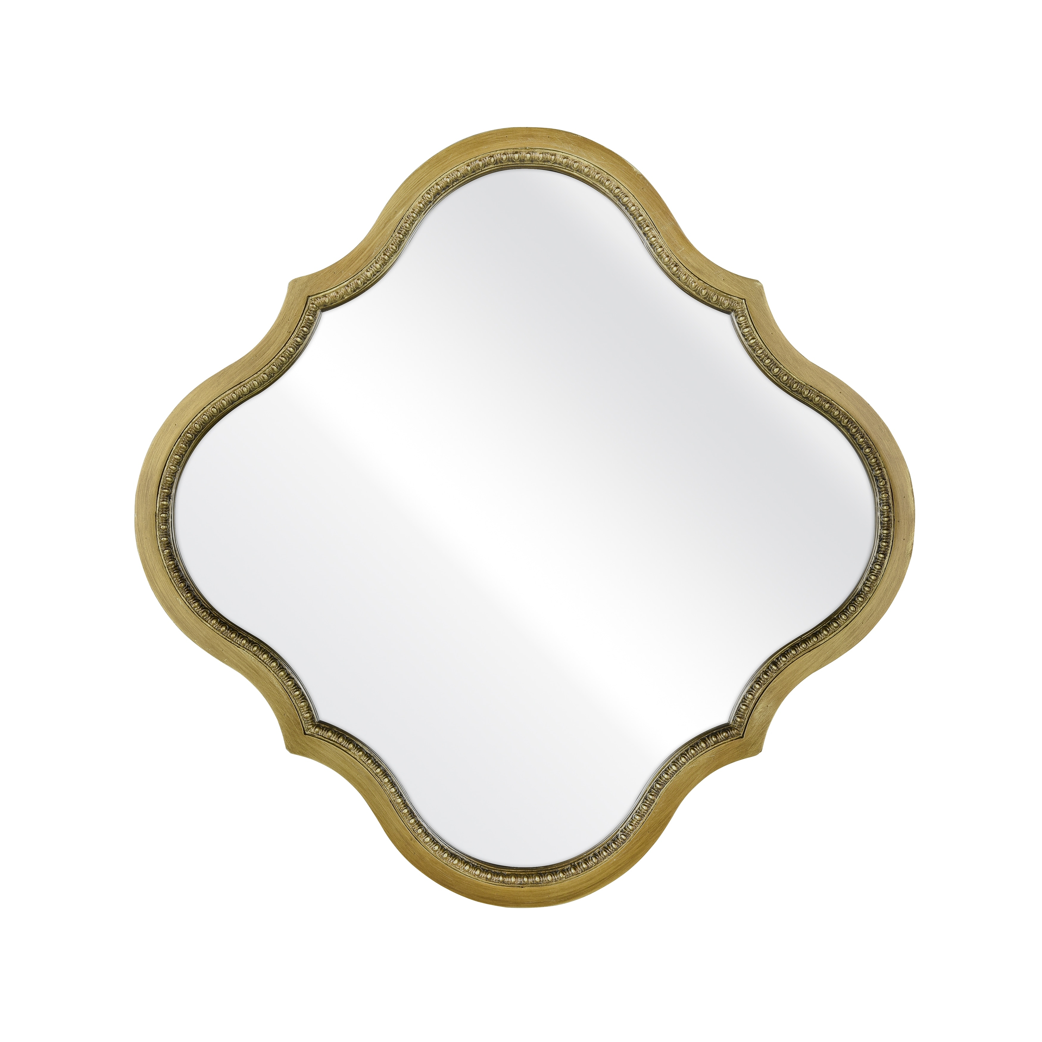Atlas Calgary Painted Metal Ogee Mirror - 23.5 inch High
