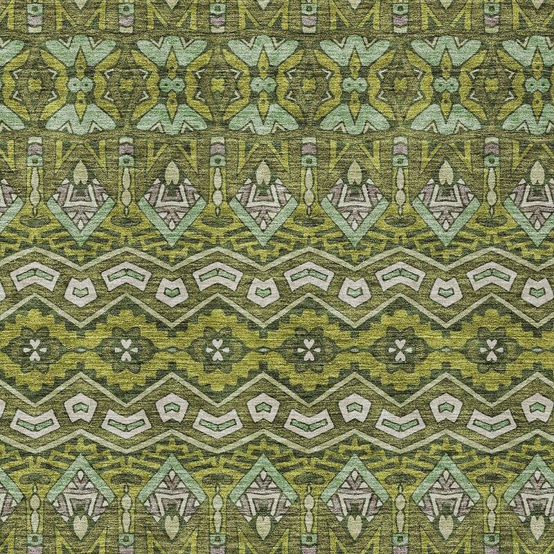 HomeRoots Moroccan Transitional Rectangle Outdoor Rug