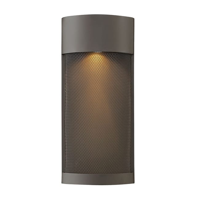 Hinkley Lighting Aria Single Light 18" Tall Outdoor Wall Sconce - Buckeye Bronze