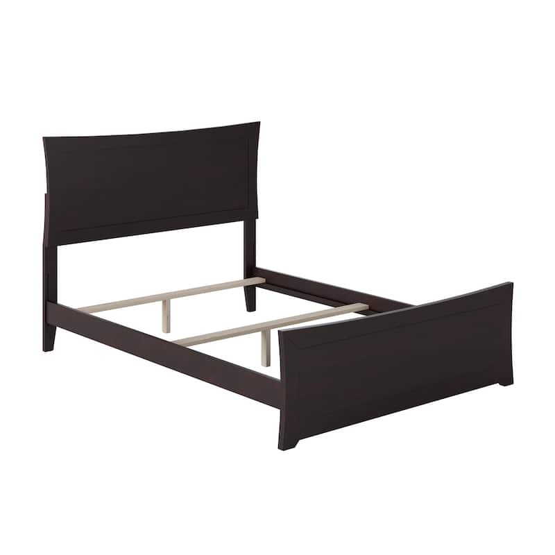 Metro Full Bed with Matching Footboard in Espresso