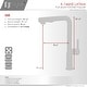 preview thumbnail 33 of 54, STYLISH Latina Single Handle Pull Down Kitchen Faucet