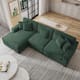 Option Hunter Green-Chaise&Armless Chair&Armchair