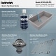 preview thumbnail 39 of 59, Karran QT-812 Top Mount 33 in. Large Single Bowl Quartz Kitchen Sink Kit