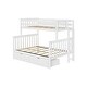 preview thumbnail 12 of 25, Max and Lily Twin over Full Bunk Bed with Ladder and Storage Drawers