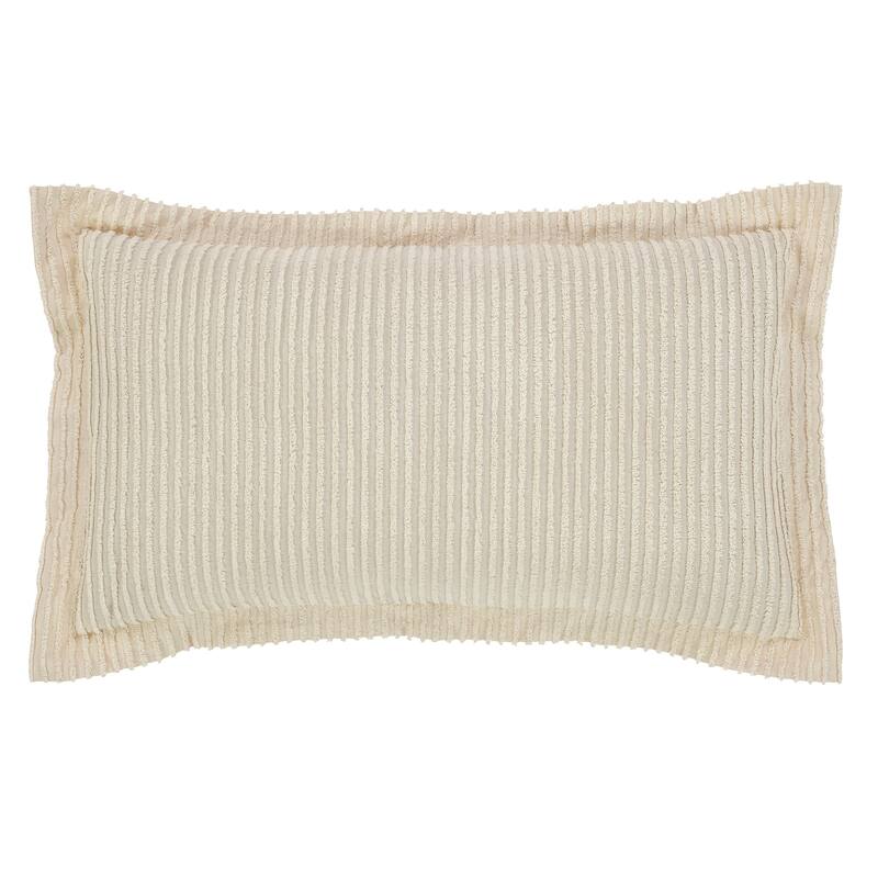 Better Trends Jullian Solid Stripes Design Bedspread 100% Cotton Tufted Chenille