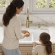 preview thumbnail 64 of 76, Karran Undermount Quartz Double Bowl Kitchen Sink