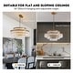 preview thumbnail 7 of 15, 32 in. Drum Modern Crystal Chandelier 4-Tier Gold Brass Kitchen Island Pendant Light for Dining Room