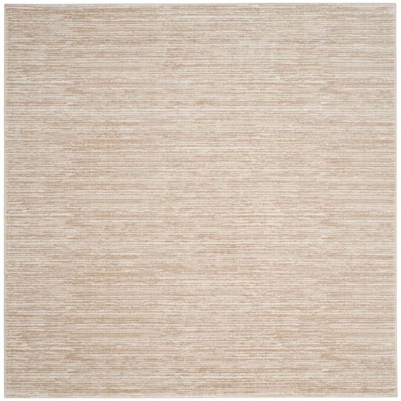 SAFAVIEH Vision Sunanda Modern Ombre Tonal Rug - 10' Square - Creme