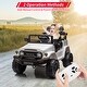 preview thumbnail 28 of 33, Kids Ride-On Car,Licensed Toyota 12V Electric Truck with Remote Control