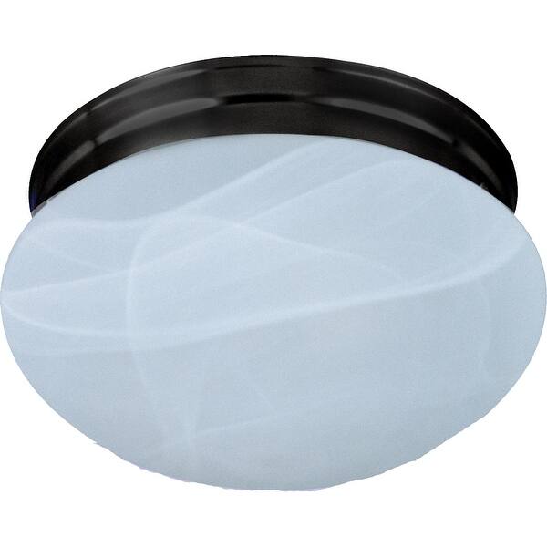 slide 2 of 3, Essentials 1-Light Flush Mount