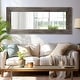 preview thumbnail 22 of 38, Rustic Wood Freestanding Full-length Floor Mirror