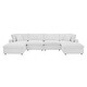 preview thumbnail 48 of 75, Commix Down Filled Overstuffed Velvet 6-Piece Sectional Sofa