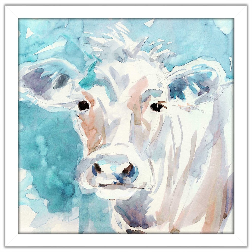 "Color Wash Cow" by Carol Robinson Print on Acrylic