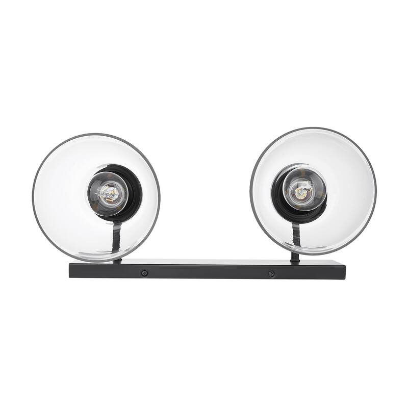 Golden Lighting Remy 2-light Vanity in Matte Black