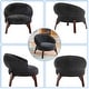 preview thumbnail 8 of 8, XINMICS Modern Accent Chair Upholstered Armchair for Living Room, Bedroom