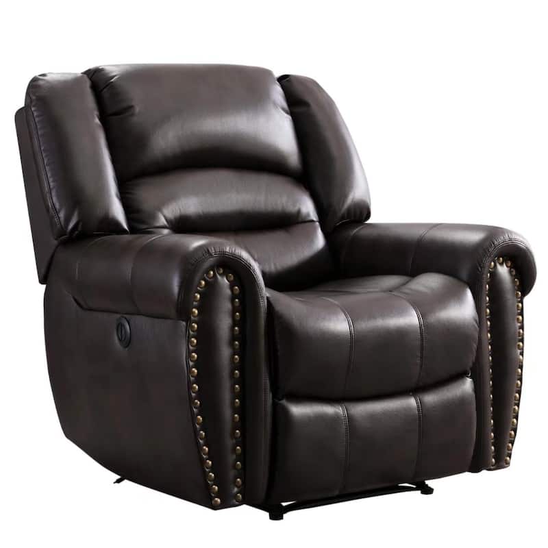 Large Power Lift Recliner Chair with Massage and Heat, Overstuffed Wide Recliners with 2 Cup Holders and USB Port
