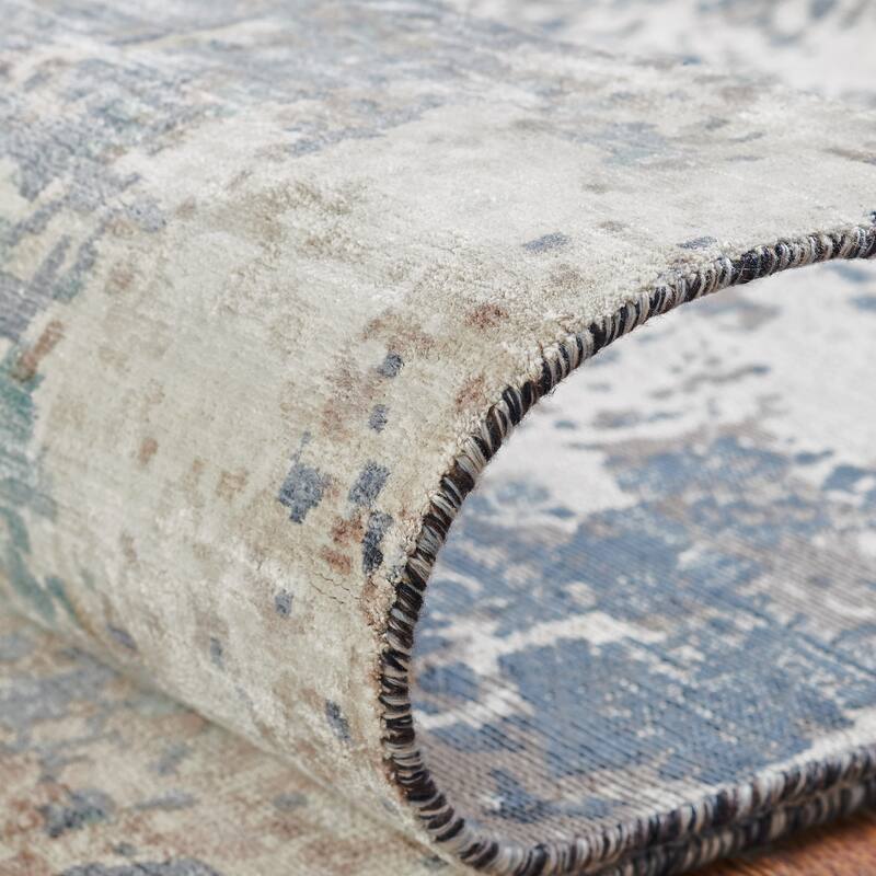 Earth Tones/Blues Area Rug