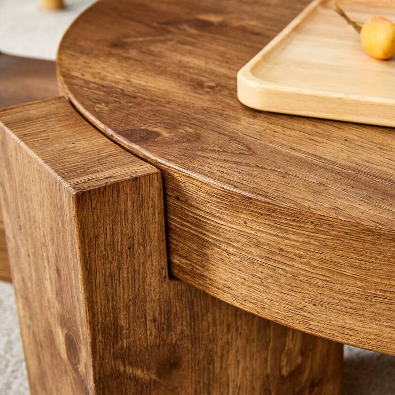 The Detachable Double-Decker Coffee Table,And The Detachable Design Can make The use of space more flexible
