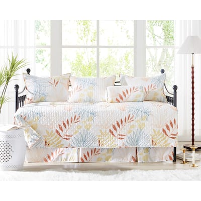 Tropic Leaf 6-piece Daybed Cover Set