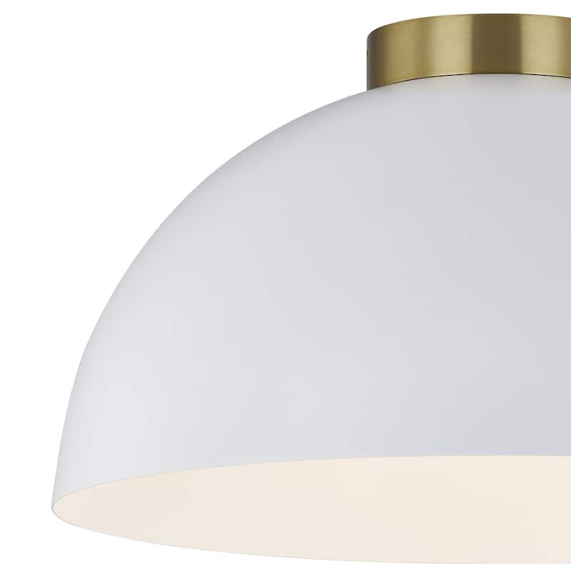 Chanel Semi-Flush Mount, White