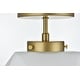 preview thumbnail 6 of 11, Elegant Lighting LD2347 Lawrence 10" Wide Semi-flush Ceiling Fixture