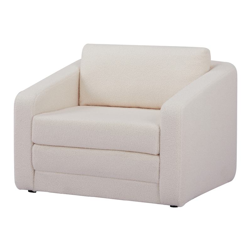 Pala Sherpa Convertible Sleeper Arm Chair Bed