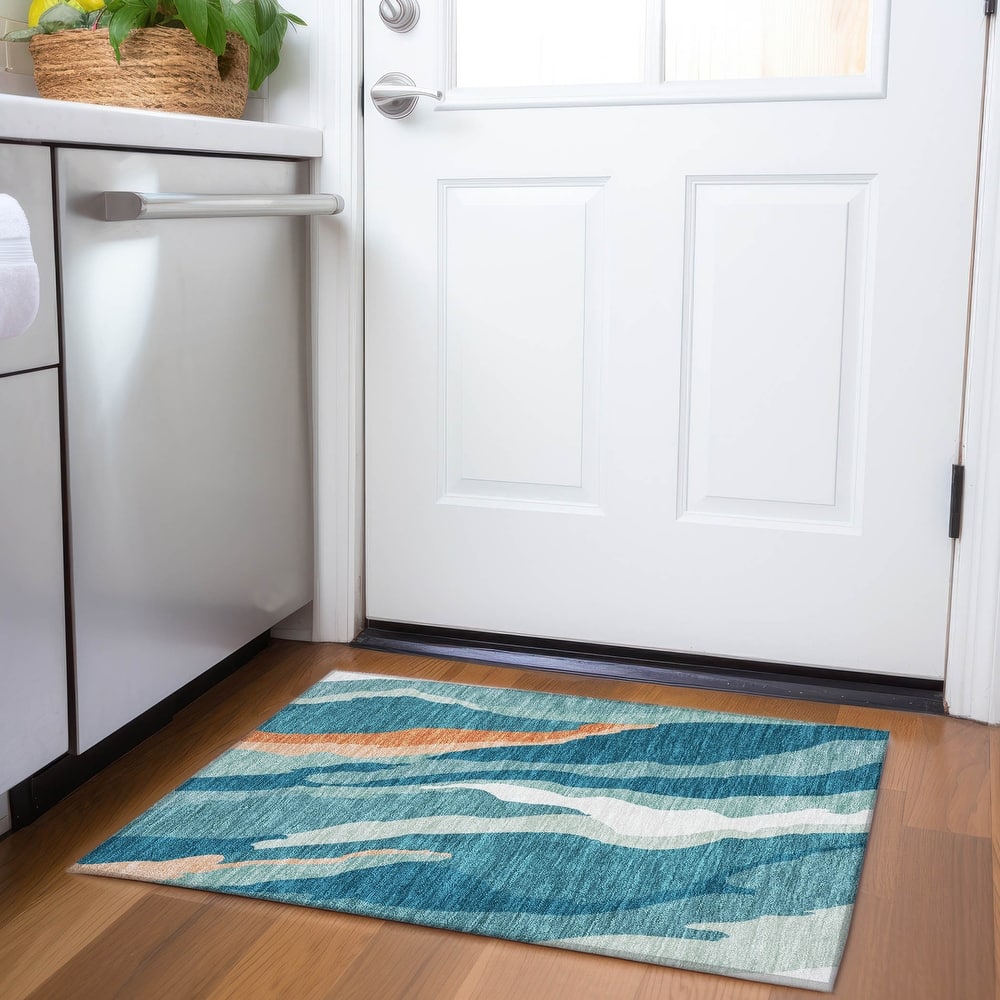 Premium Washable Super Soft Mid Century Modern Mayfield Rug