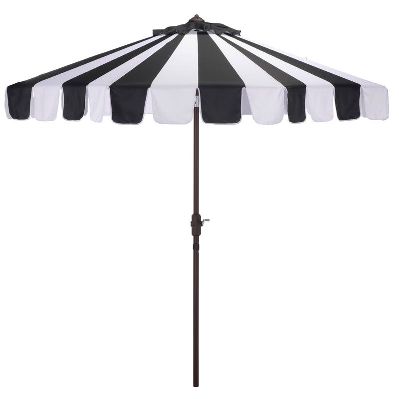 SAFAVIEH Outdoor Living Meze 9ft Crank Umbrella