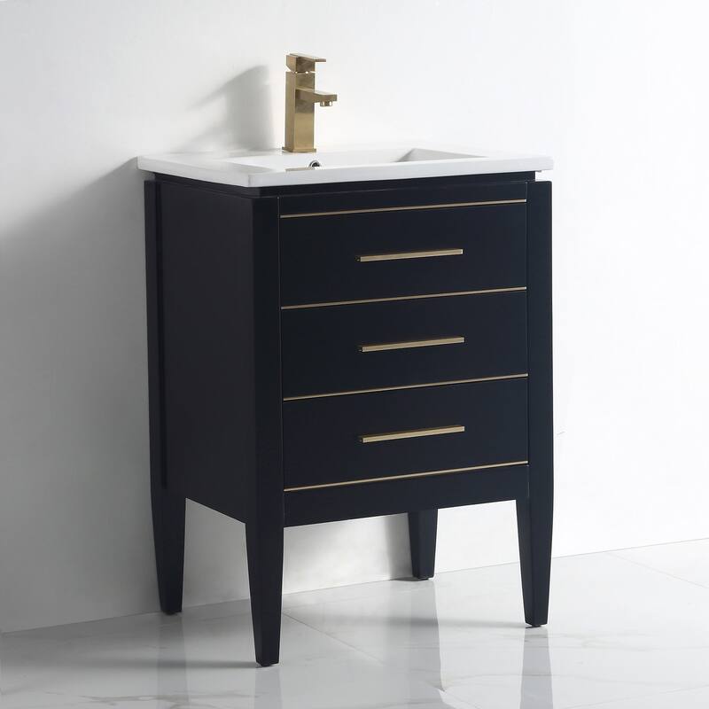Ayer 24" Single Bathroom Vanity Set - 18D x 24W x 34H