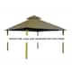 14 ft. sq. ACACIA Gazebo Roof Framing and Mounting Kit - 14X14 - Linen