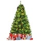 preview thumbnail 25 of 35, Costway 6ft/7ft/8ft Pre-lit Hinged Artificial Christmas Tree with Pine