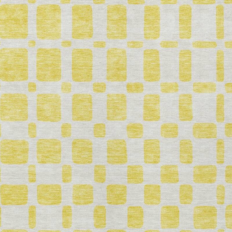 HomeRoots Geometric Transitional Rectangle Outdoor Rug