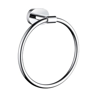 6.5" Round Wall-Mounted Towel Ring