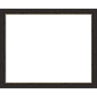 Amanti Art Accent Bronze Narrow Framed Dry Erase Magnetic Board