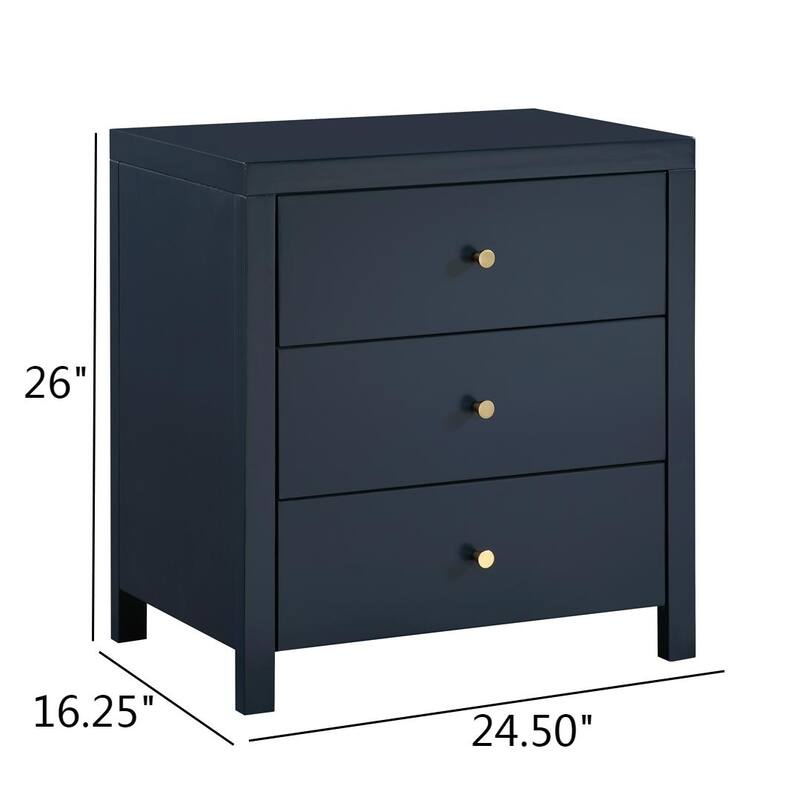 Nave 3-drawer Nightstand by Greyson Living
