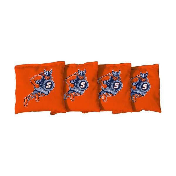 slide 2 of 3, Salem State Vikings Orange Cornhole Bags All-Weather Resin Filled