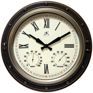 Infinity Instruments The Forecaster 16 Wall Clock