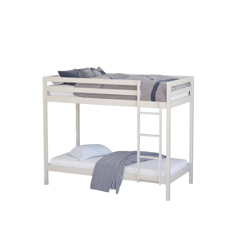 Castine Twin Over Twin Solid Wood Standard Bunk Bed