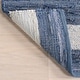 preview thumbnail 4 of 9, Home Conservatory Striped Rag Handwoven Cotton Area Rug - 2'6" x 8' Runner